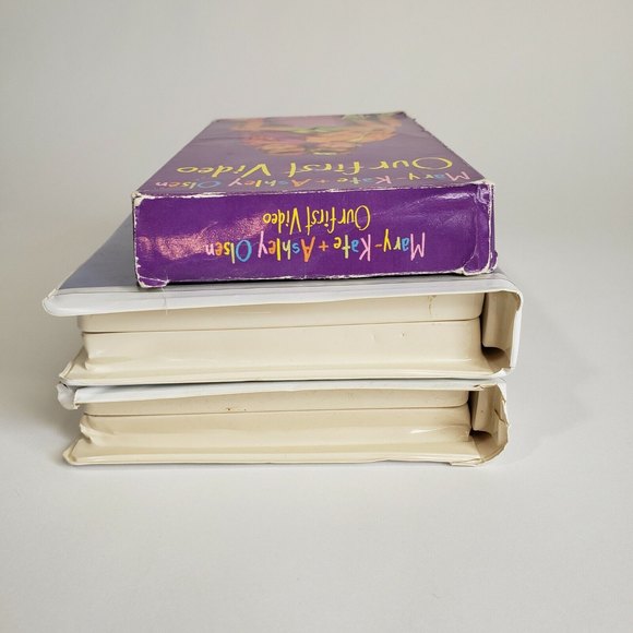 Vintage 1990s Mary Kate and Ashley Olsen VHS Children's Videos Lot of 3 Tested - Picture 5 of 6